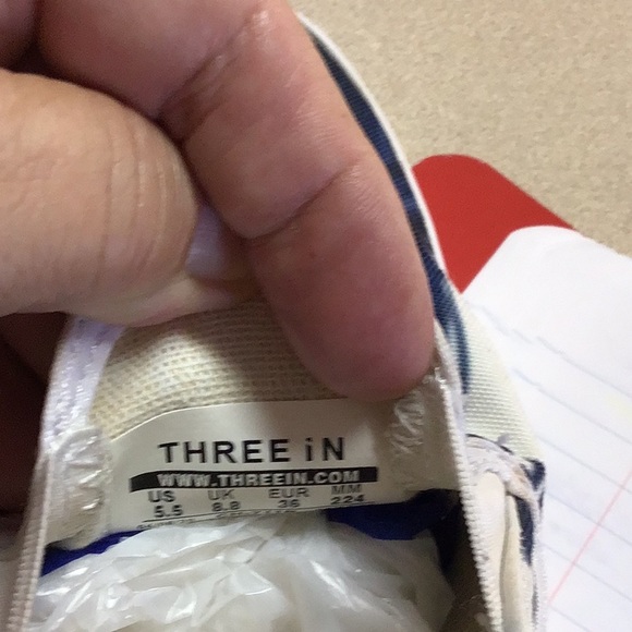 ‘Three In’ Fashion Canvas Loafers - Picture 7 of 8